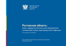 Ростовская область: меры поддержки бизнеса для преодоления последствий новой коронавирусной инфекции